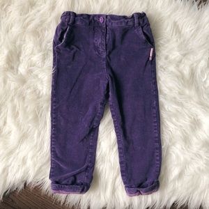 Purple Corduroy Pants